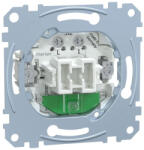 Schneider Electric Merten - MEG3506-0000 - Váltókapcsoló, ellenőrzőfénnyel, csavaros, 16AX (MEG3506-0000)