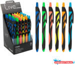 Vinson Golyóstoll nyomógombos gumírozott test Vinson F20 vegyes displ 36 db, írásszín kék (GTVINF2036D) - nyomtassotthon