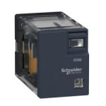 Schneider Electric Harmony Electromechanical Relays - RXM2LB1BD - Miniatűr dugaszolható relé - Easy RXM, 5 A, 2 CO, LED nélküli, 24 V DC (RXM2LB1BD)