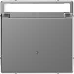 Schneider Electric MERTEN Fedlap, hotelkártya kapcsolóhoz, System-D, acél MEG3854-6036 Schneider (MEG3854-6036)