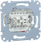 Schneider Electric Schneider Merten Kettős váltókapcsoló, rugós, 16AX MEG3626-0000 (MEG3626-0000)