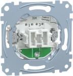 Schneider Electric Schneider Merten Keresztkapcsoló, jelzőfénnyel, rugós, 10AX MEG3137-0000 (MEG3137-0000)