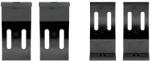 OSRAM LEDriving Mounting Kit FX GEN 2 rögzítő szett, rezgésálló, egyedi és gyors felszereléshez, FX Gen 2 LED menetjelző lámpákhoz, LEDriving Lightbar Value lámpákhoz, LEDDL FX ACC101 (LEDDL FX ACC101)