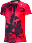 Mizuno Daybreakers Shadow Graphic SS Tee M Vibrant Red Férfipóló M