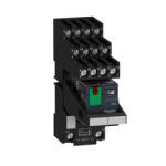 Schneider Electric Harmony Electromechanical Relays - RXM4AB1B7PVS - RXM miniatűr relé, 4CO, 6A, 24VAC, tesztgomb, elválasztott elrendezésű (RXM4AB1B7PVS)