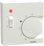 Schneider Electric Schneider Merten Fedlap kapcsolós termosztátokhoz, System-M, polárfehér 534819 (534819)