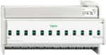 Schneider Electric KNX - MTN648493 - Merten-KNX REG-K/12x230/16 kapcsolóaktor kézi üzemmóddal (MTN648493)