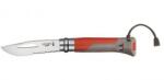 Opinel VRI N°08 Inox Outdoor red