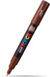 uni Marker UNI Posca PC-1M, varf 0.7 - 1 mm, Maro (M257)