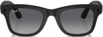 Meta RAY-BAN Meta Wayfarer (Large) Smart Glasses - Matte Black, Polarized Gradient Graphite (RW4006 601ST3 53)