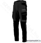 LAHTI PRO SLIM-FIT Munkavédelmi nadrág XXL-es (Szürke/Fekete) (L4055405) (L4055405)