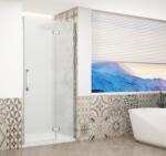 SAPHO TRINITY CHROME 110 cm jobbos zuhanyajtó matt üveggel, króm GT1211MR-CH (GT1211MR-CH)