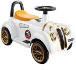  KipHome elektromos felhajtható autó, vintage modell, akkumulátorral, billenésgátló rendszerrel, fény- és hangrendszerrel, 1-5 év, 75 x 36 x 45 cm, fehér