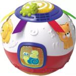 Man Yuk Toys Музикална въртяща се бебешка топка - 18 см (cy-8015b)