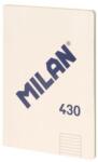 MILAN Caiet A4 MILAN cu linii, 48 de coli, bej