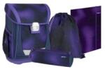 Spirit Ghiozdan școlar - set de 4 piese COOL - Violet solid
