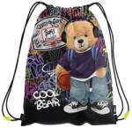 JUNIOR Geantă de papuci JUNIOR S8 Cool Bear cu imprimeu - ursuleț