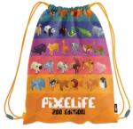 JUNIOR Geantă tip papuc cu imprimeu JUNIOR S8 - Pixelife Zoo Edition