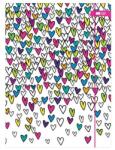 Happy color Carton elastic Happy Color 24 x 31 cm (A4) - My Love alb