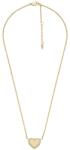 Fossil Colier Fossil inima si cubic zirconia JOF00933710