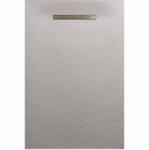 AREZZO design design SOLIDSoft zuhanytálca 120x100 cm, BETON, egyenes lefolyóval (2 doboz) (AR-100120LINC)