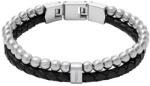 Fossil Bratara Fossil dubla cu piele JF04855040