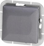  Süllyesztett szerelésű csengőgomb Gyöngy, 10A, 250V, WP-6/7P, antracit (OR-OE-7704/A)