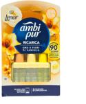 Ambi Pur електрически ароматизатор, Пълнител, 3 volution, Lenor, Ванилия