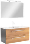 Leziter Mobilier complet de baie Vario Clam 100 antracit-stejar (Vario105-k)
