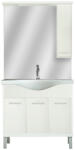 Leziter Mobilier complet de baie Nerva 85 alb (NERVA85F)