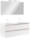 Leziter Mobilier complet de baie Vario Trim 120 alb-alb (Vario118-k)