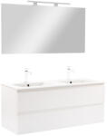 Leziter Mobilier complet de baie Vario Forte 120 alb-alb (Vario109-k)