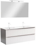 Leziter Mobilier complet de baie Vario Trim 120 antracit-alb (Vario121-k)