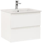 Leziter Dulap inferior Vario Forte 60 cu lavoar alb-alb (Vario001)