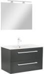Leziter Mobilier complet de baie Vario Clam 80 antracit-antracit (Vario068-k)