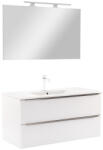 Leziter Mobilier complet de baie Vario Trim 100 alb-alb (Vario082-k)