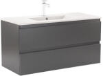 Leziter Dulap inferior Vario Forte 100 cu lavoar antracit-antracit (Vario077)
