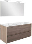 Leziter Porto Prime 120 complet stejar sonoma-ulm rauna (POPR120STRSZ)