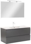 Leziter Mobilier complet de baie Vario Forte 100 antracit-antracit (Vario077-k)
