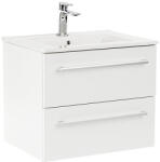 Leziter Dulap inferior Vario Clam 60 cu lavoar alb-alb (Vario028)