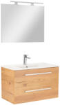 Leziter Mobilier complet de baie Vario Clam 80 stejar-stejar (Vario072-k)