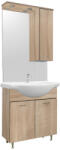 Leziter Mobilier complet de baie Vanessa 75, stejar Sonoma (VAN75ST)
