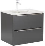 Leziter Dulap inferior Vario Trim 60 cu lavoar antracit-antracit (Vario014)