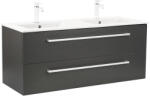 Leziter Dulap inferior Vario Clam 120 cu lavoar antracit-antracit (Vario140)