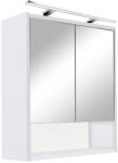 Leziter Dulap cu oglindă Luna 60, alb, superior (LUNA60FF)