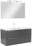 Leziter Mobilier complet de baie Vario Trim 100 antracit-antracit (Vario086-k)