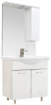 Leziter Mobilier complet de baie Vanessa 75 alb (VAN75F)