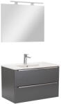 Leziter Mobilier complet de baie Vario Trim 80 antracit-antracit (Vario050-k)