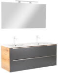 Leziter Mobilier complet de baie Vario Trim 120 stejar-antracit (Vario125-k)