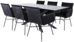  Étkezőgarnitúra Dallas 2703 (Fekete)